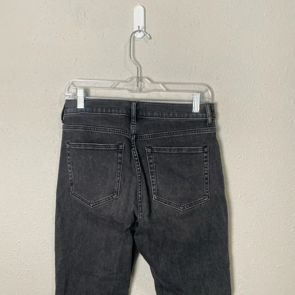 Everlane Black High Rise Skinny Jeans Size 28 Tall Denim Minimalist Classic